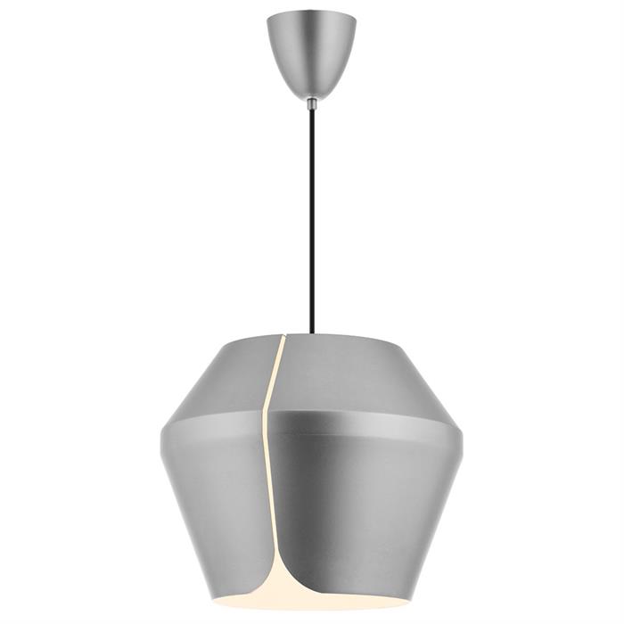 loftlampe i grå i modellen Kuuppa fra Grönlund
